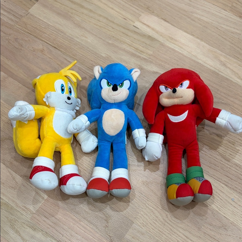 Sonic the Hedgehog Plush Toy Set